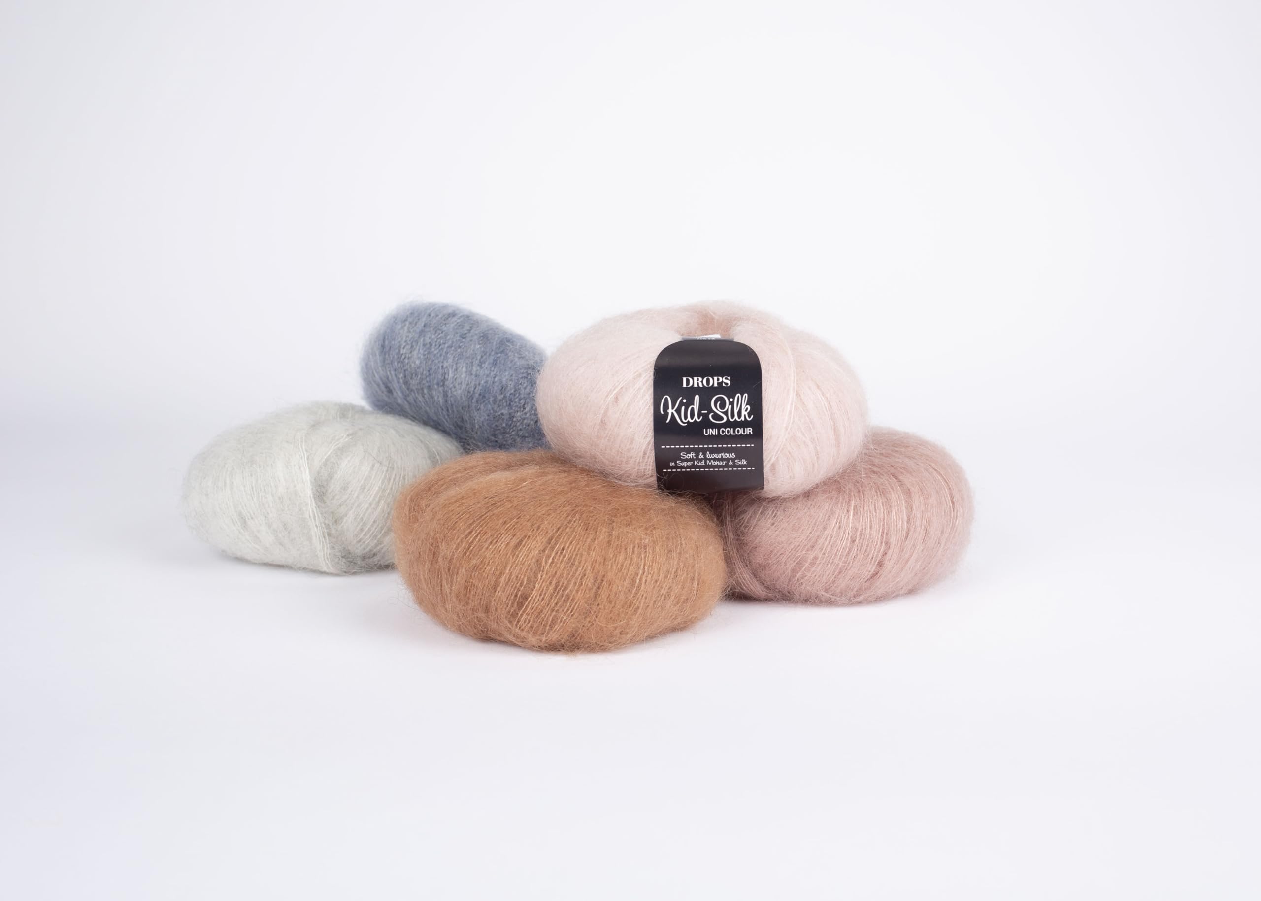 Amazon.com: Mohair and Silk Yarn Drops Kid-Silk, 0 or Lace, 2 Ply